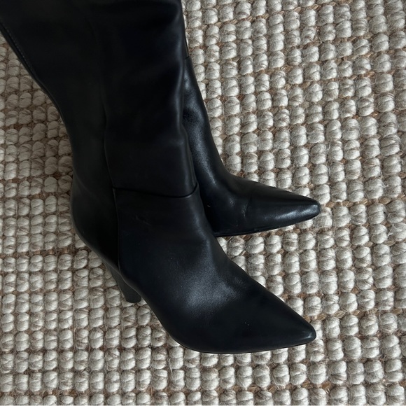 ASH TALL BLACK BOOTS SIZE 5US/35EU - Picture 6 of 8